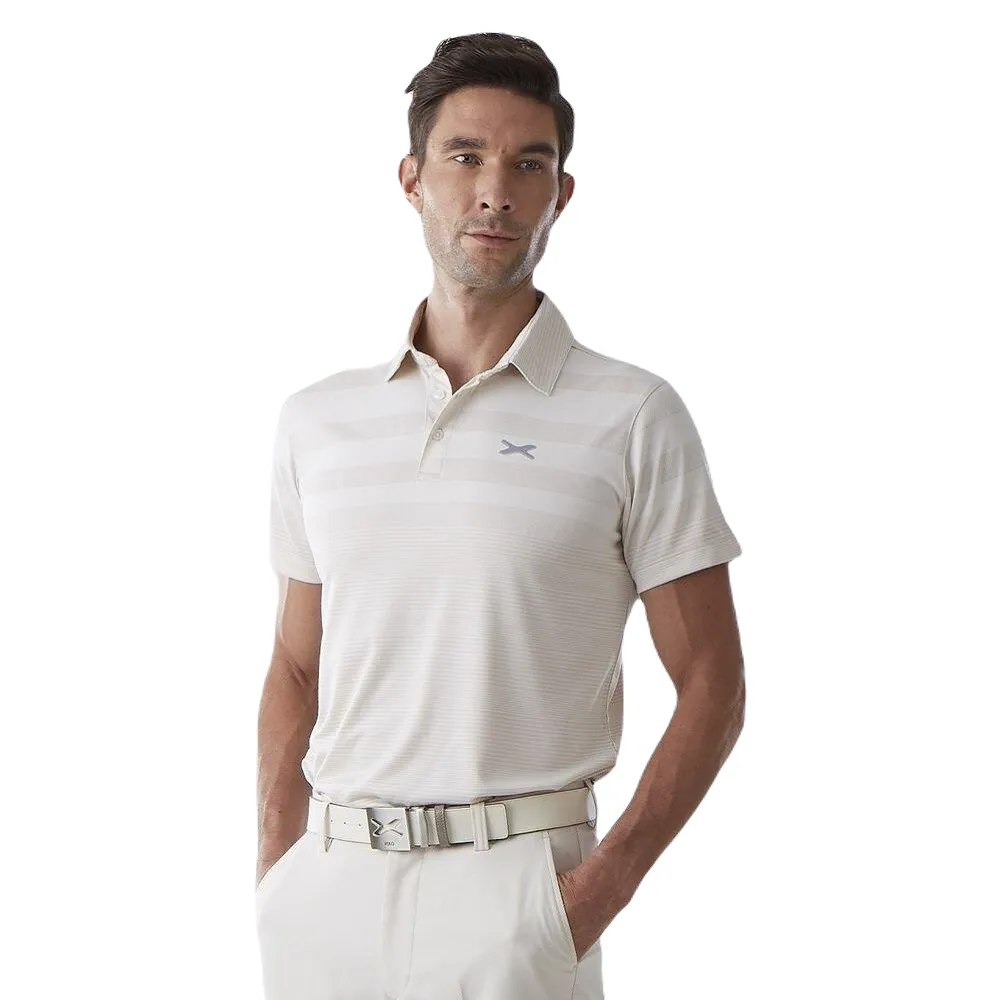 XOLO Brown Men's XOLO GOLF SHIRT (040020) Size - L