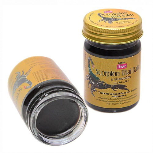Черный бальзам с ядом скорпиона Banna 50 или 200 гр