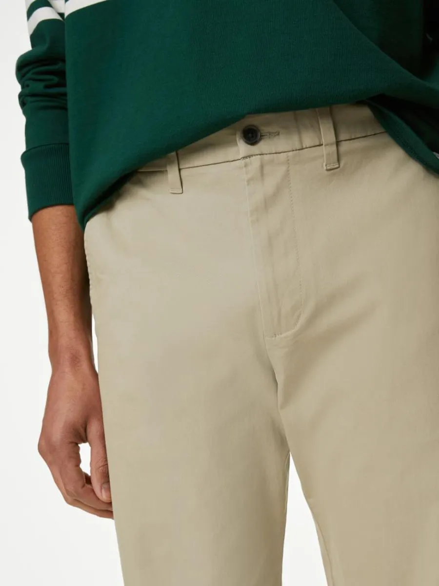 MARKS & SPENCER Men Chinos Loose Fit Stretch SP_Sandstone