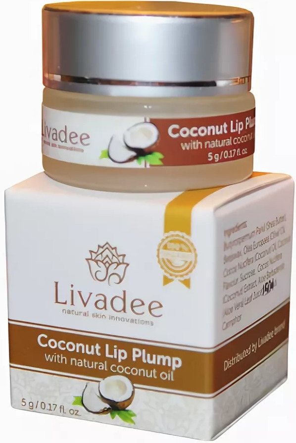 Бальзам для увеличения губ Livadee Plump 2 аромата