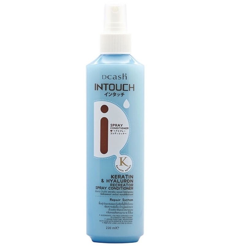 Спрей - кондиционер Dcash Intouch с витамином Е или гиалуроновой кислотой 220 мл
