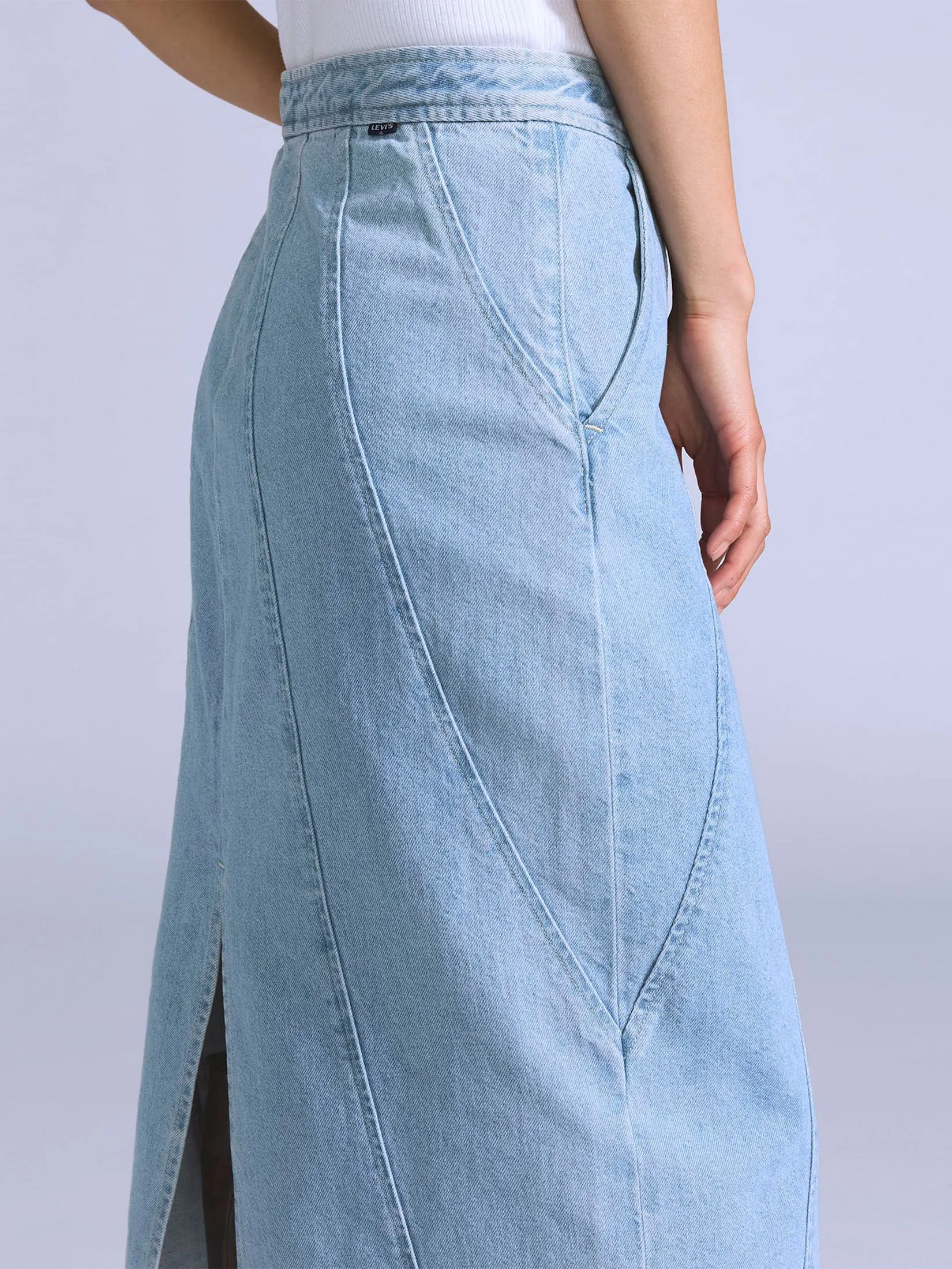 LEVI'S Blue Tab Women's Seamed Skirt Blue