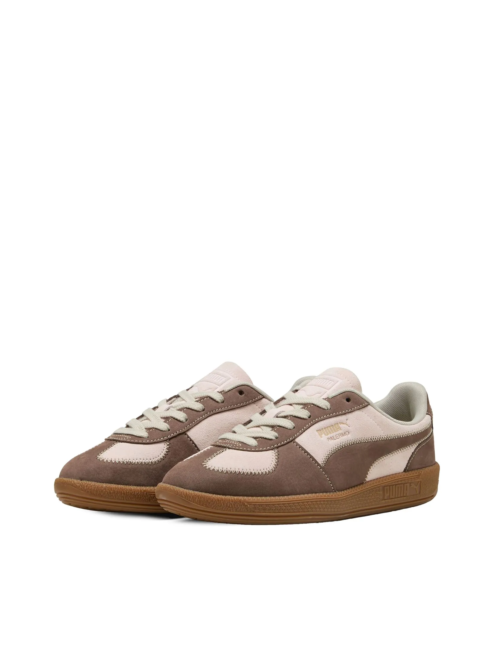 PUMA Women Sneakers Palermo Wine Club Flat Bronze-Gum