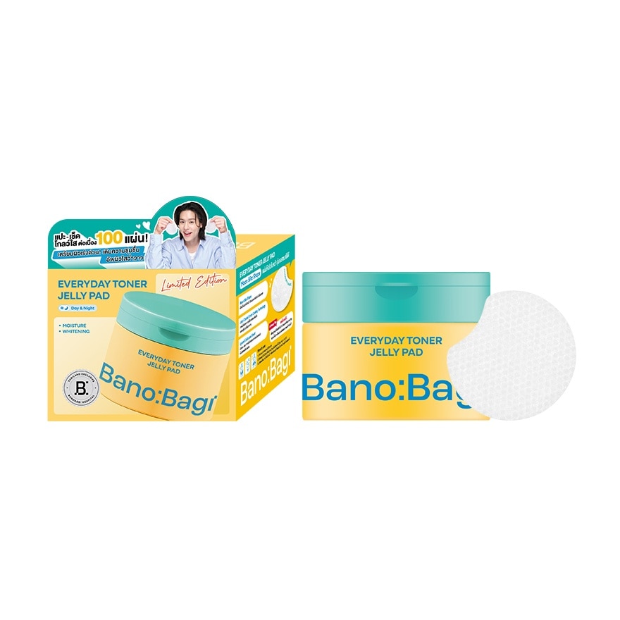 Banobagi Everyday Toner Jelly Pad Moisture  Whitening 100'S