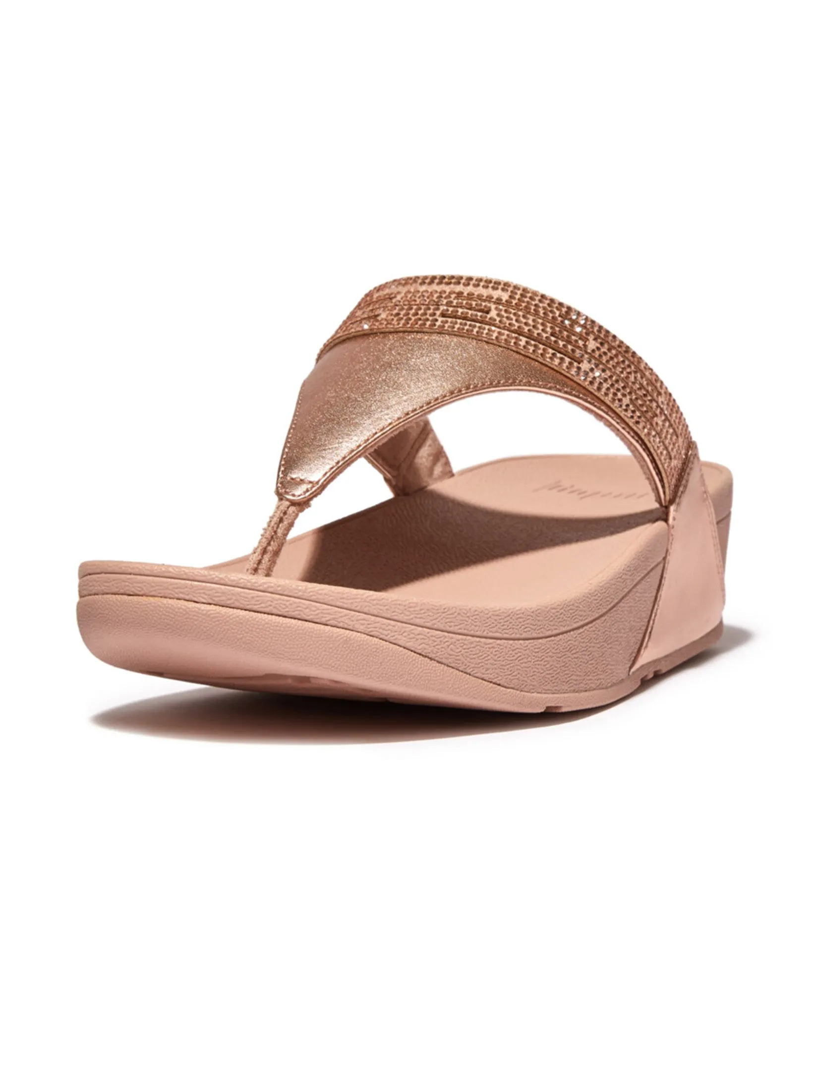 FitFlop™ WOMEN'S COMM-LULU LASERCRYSTAL T/P PINK