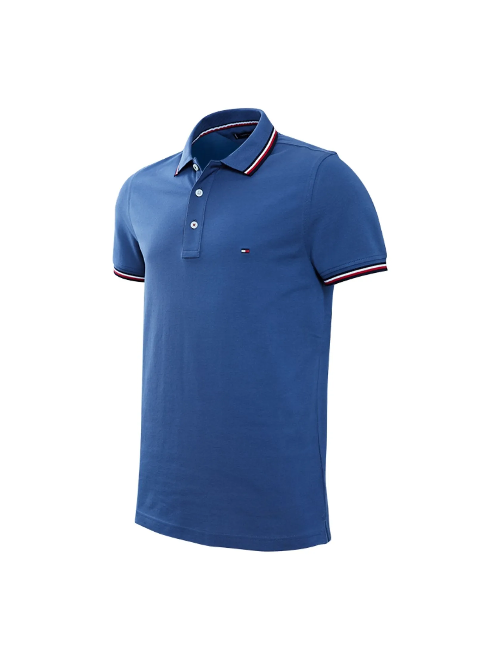 TOMMY HILFIGER Men POLO BLUE
