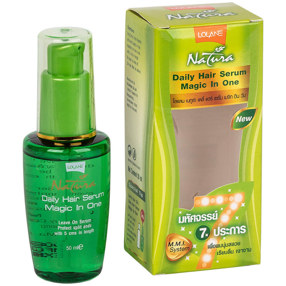 Сыворотка для кончиков волос Natura Lolane 20 или 50 мл