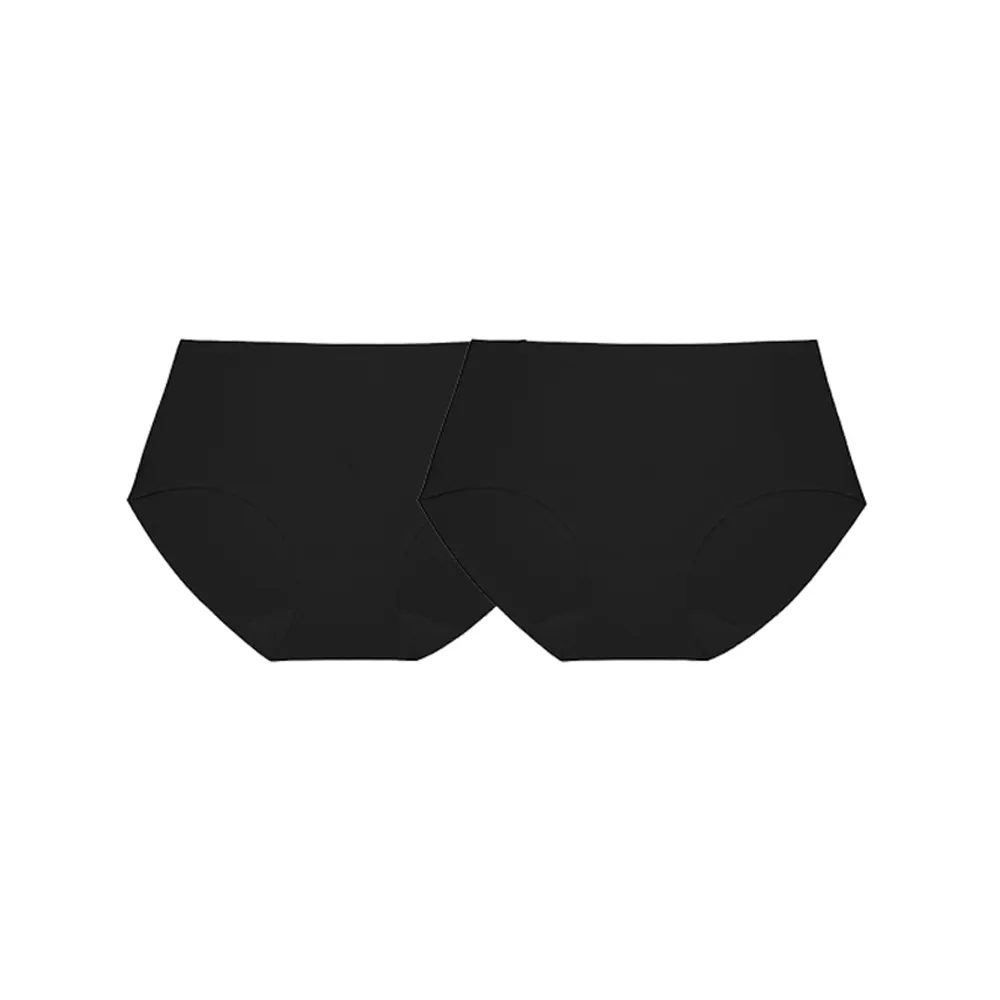 SABINA [2 Pieces] Panty (Half) Collection Soft Collection SUXK120BK Black