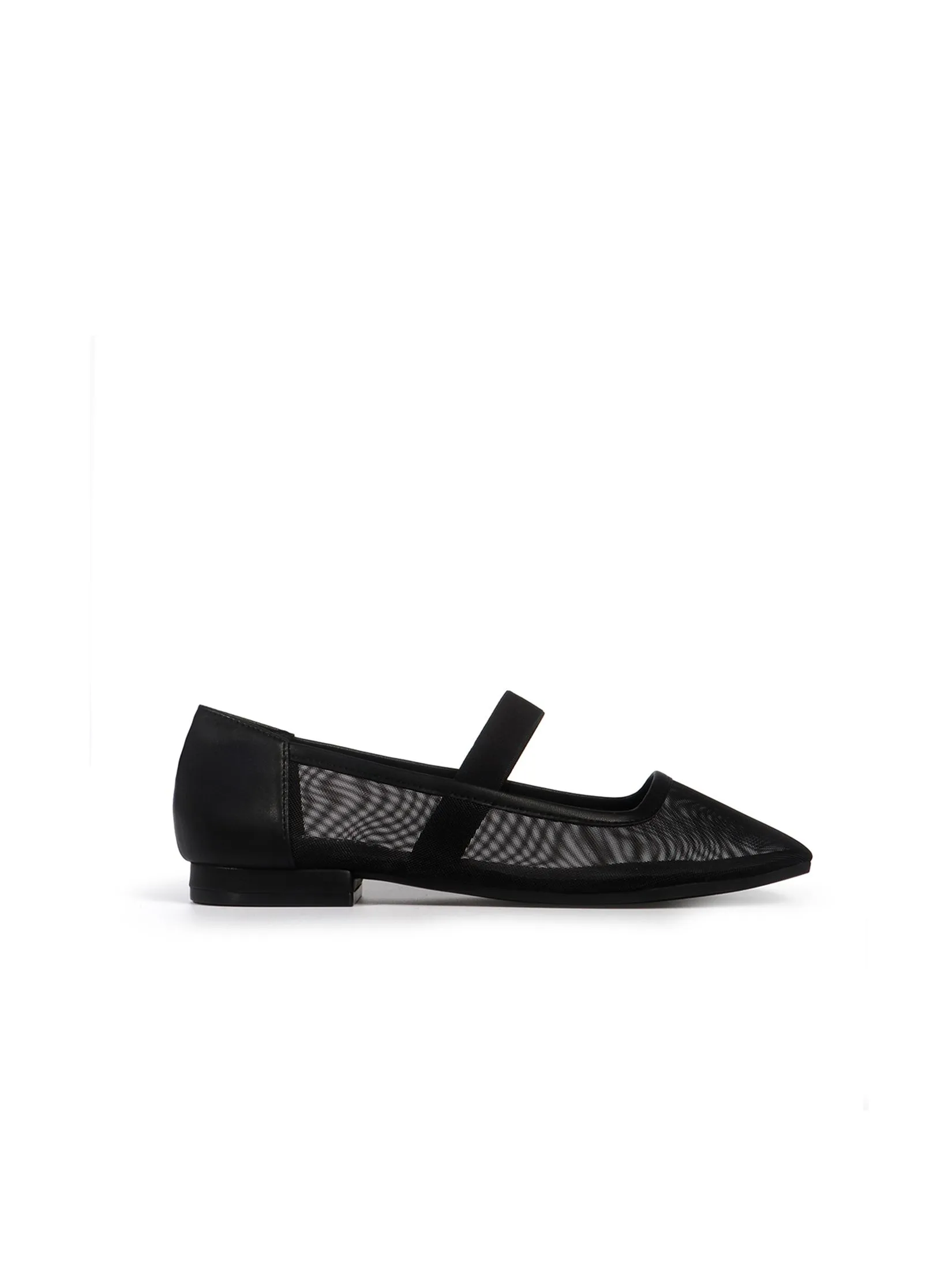KENNETH COLE WOMEN FLATS MARY-MARY JANE MESH  /BLACK
