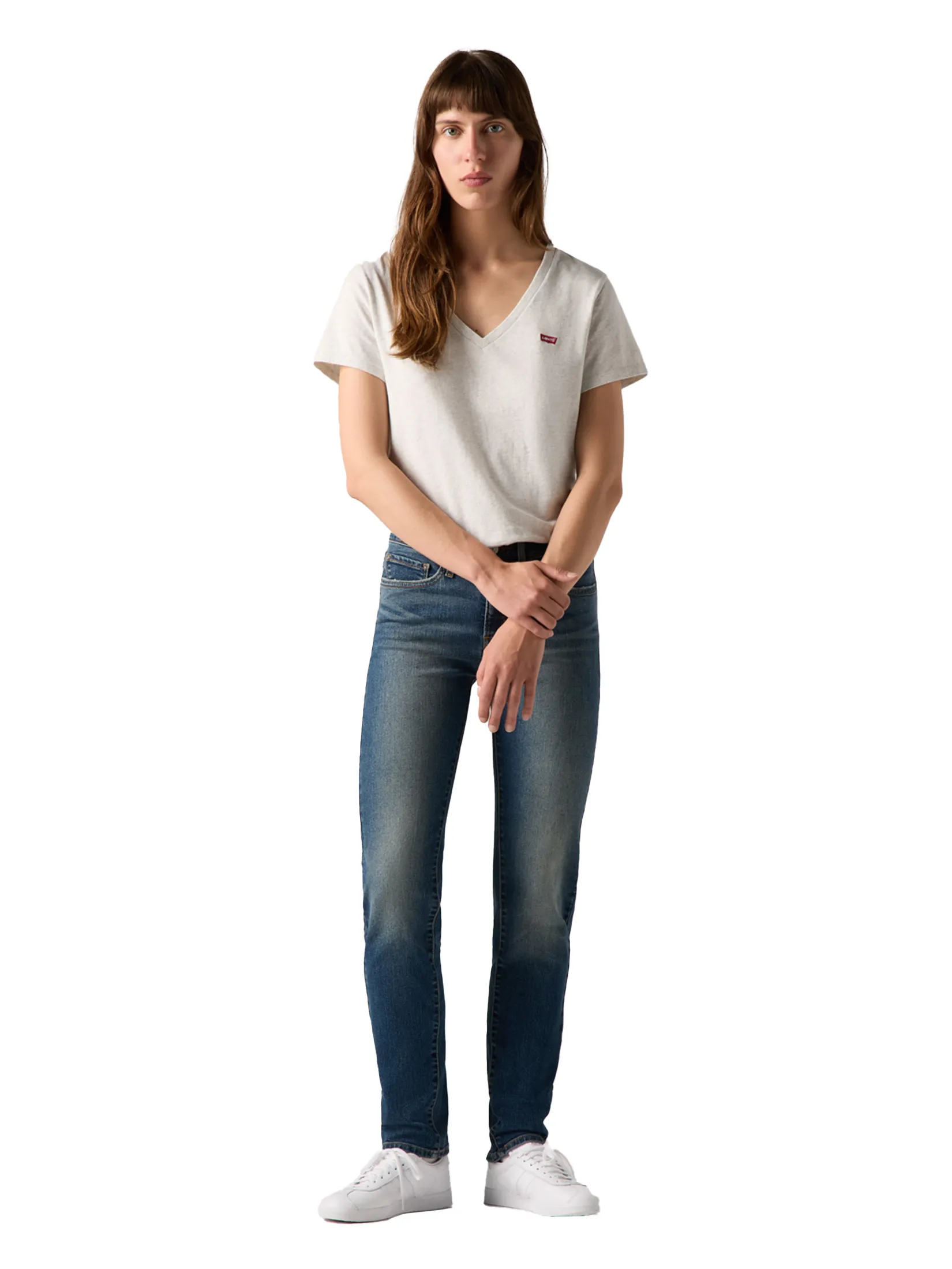 LEVI'S Women's 312 Shaping Slim Jeans Dark Blue Size - 24 In