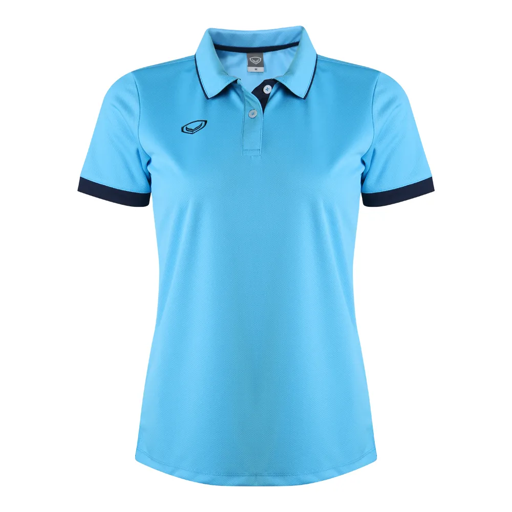 GRAND SPORT Light blue Women's polo shirt (012782)
