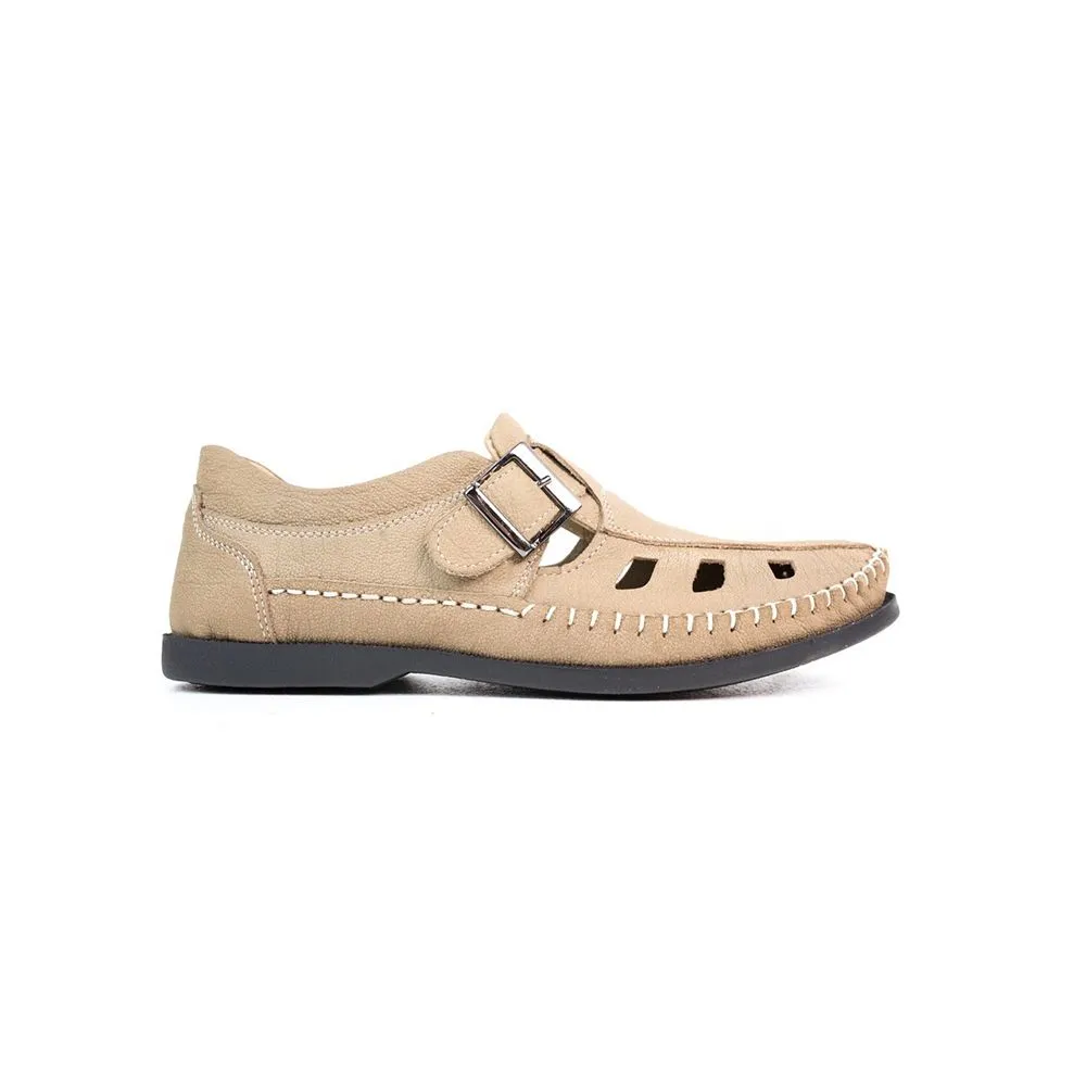 HEAVY Beige leather shoes PC6305
