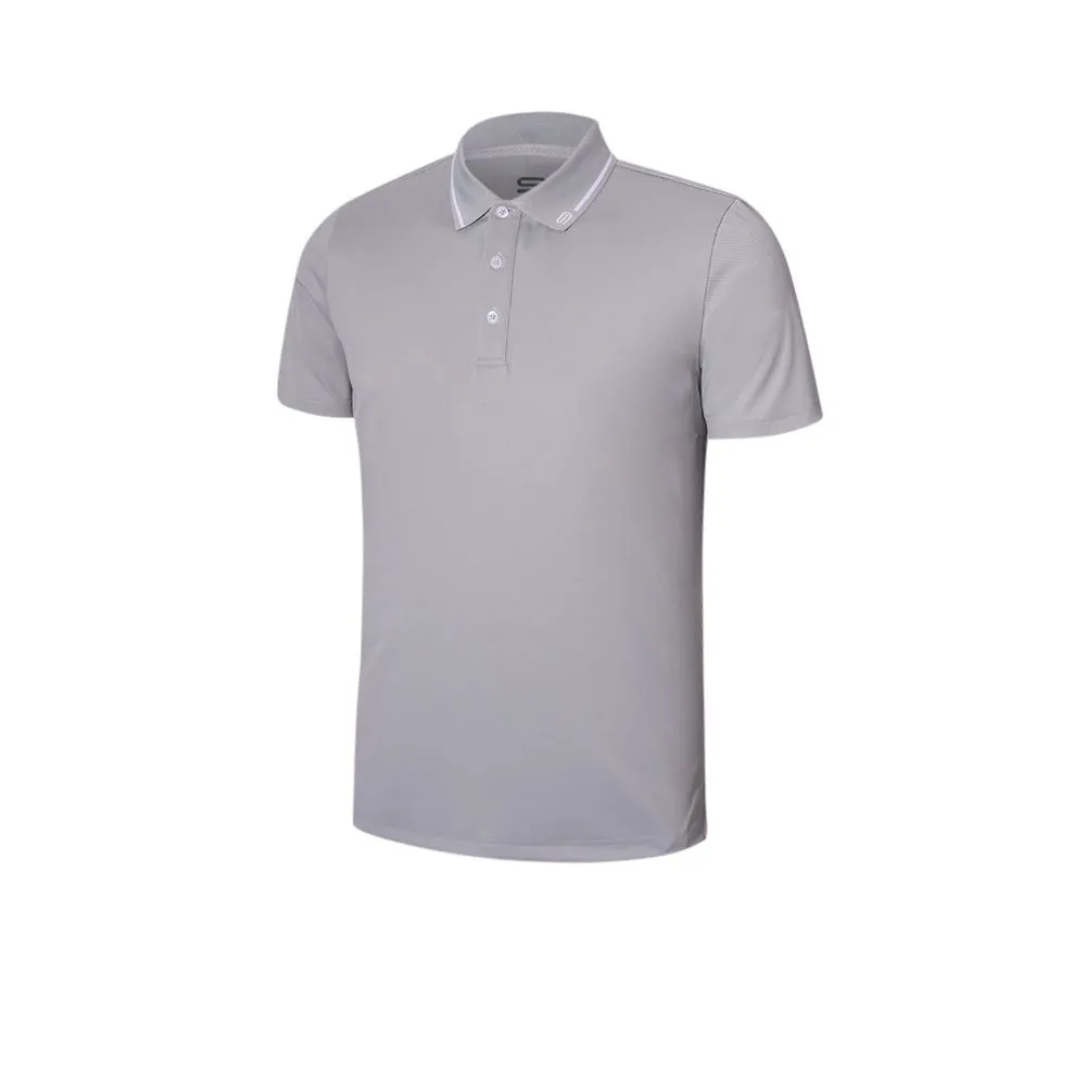9NINE Men Golf Polo Shirt N25GOPOM02 Grey - 9N358AP707EGTH