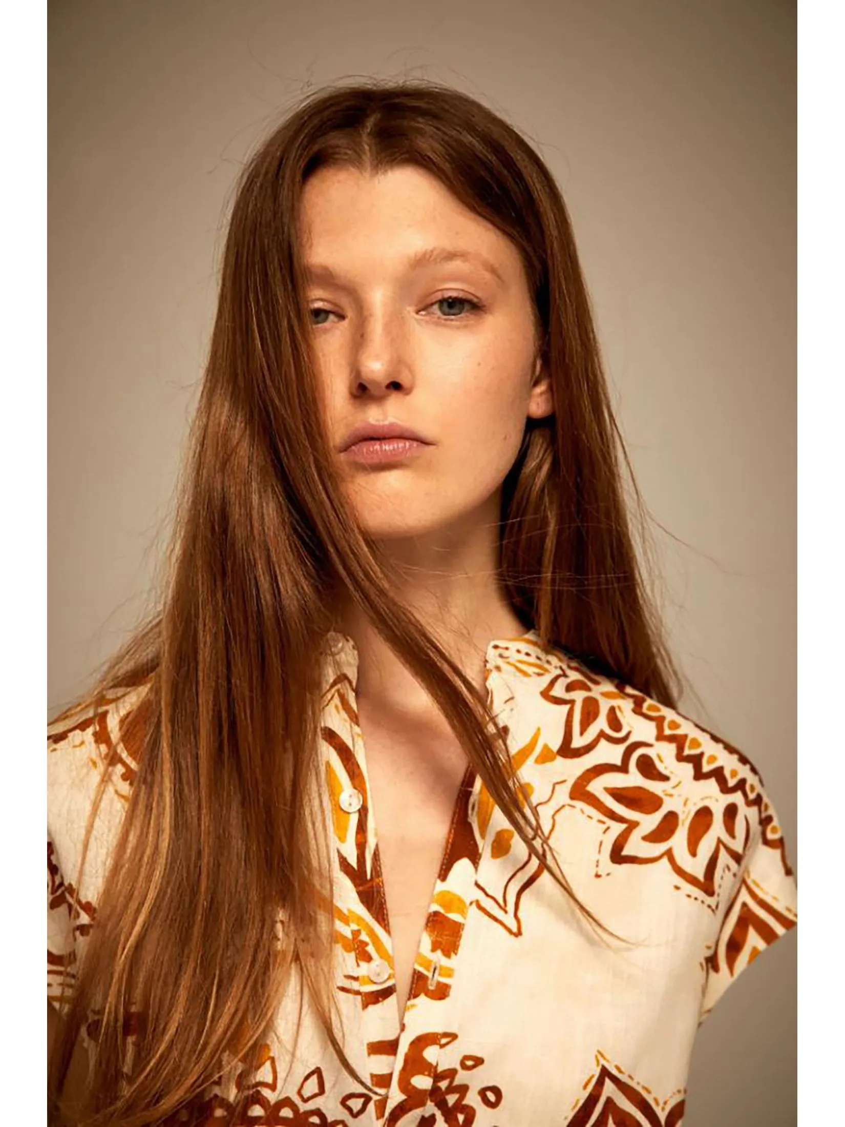 SFERA Women Dress Print Dark Yellow