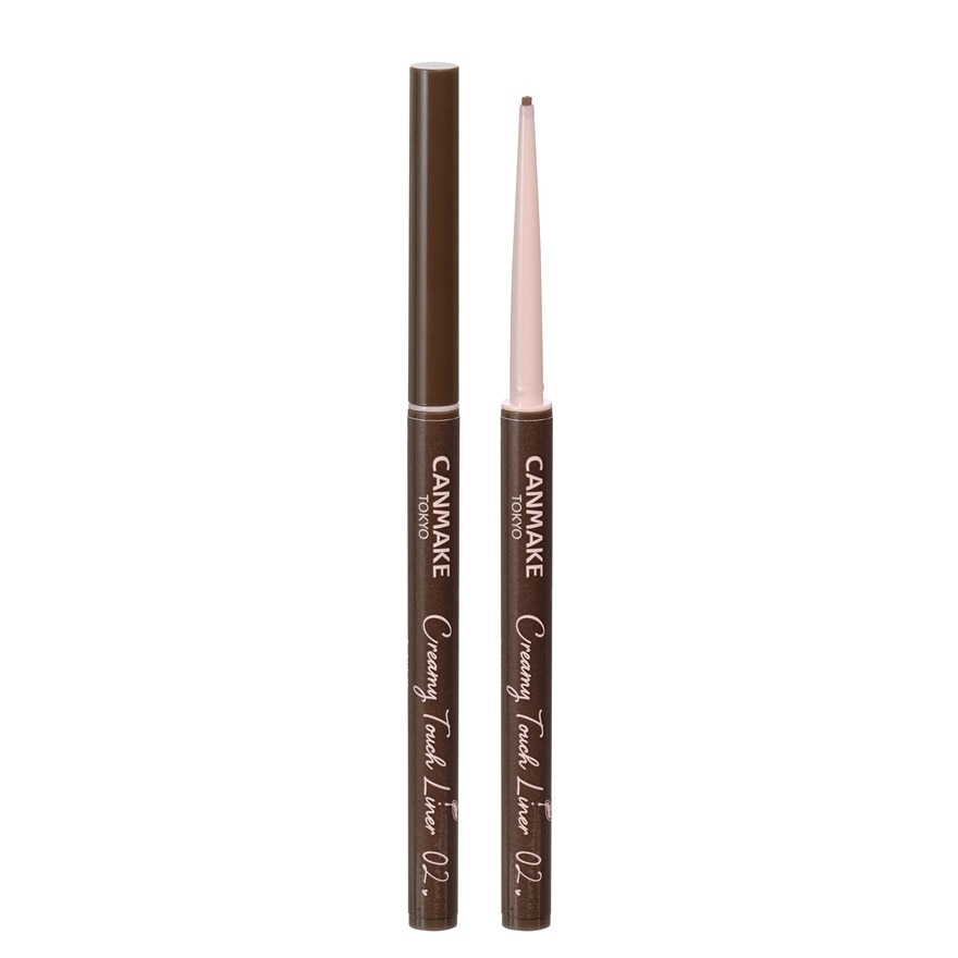 Canmake Creamy Touch Eye Liner 0.1g 02 - 01 Deep Black