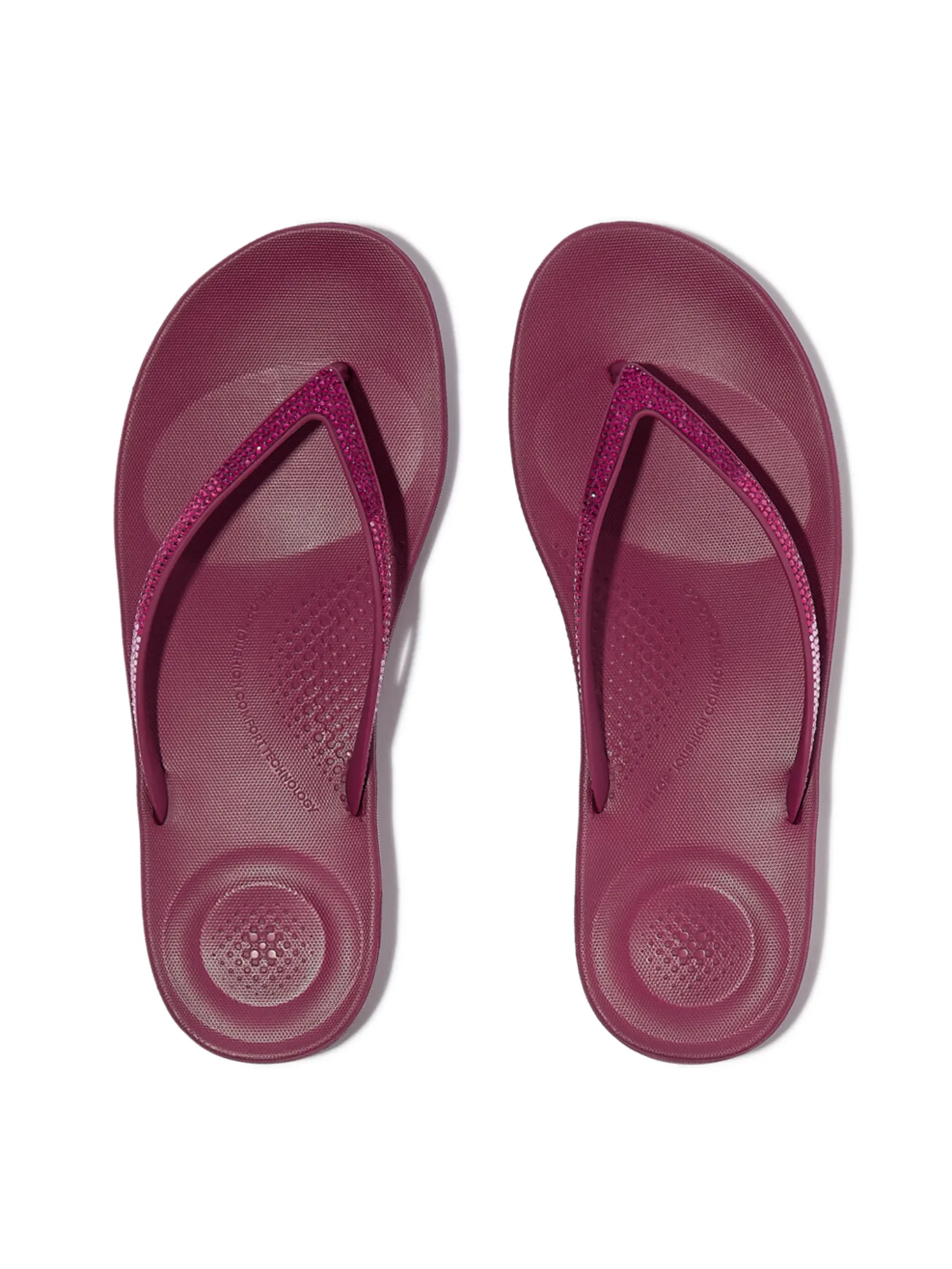 FitFlop™ WOMEN S IQUSHION OMBRE SPARKLE RED