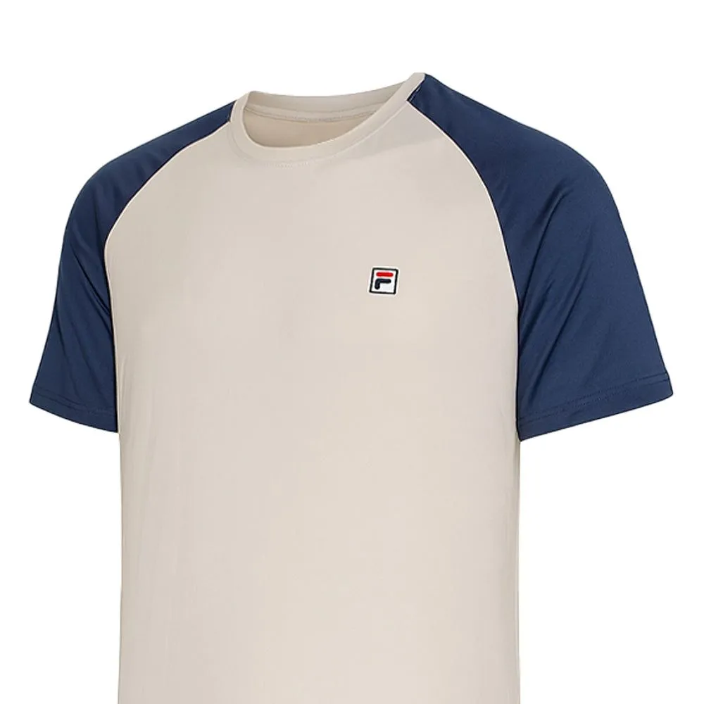 FILA Men Training T-Shirt Iconic Beige - FI039AP059ENTH