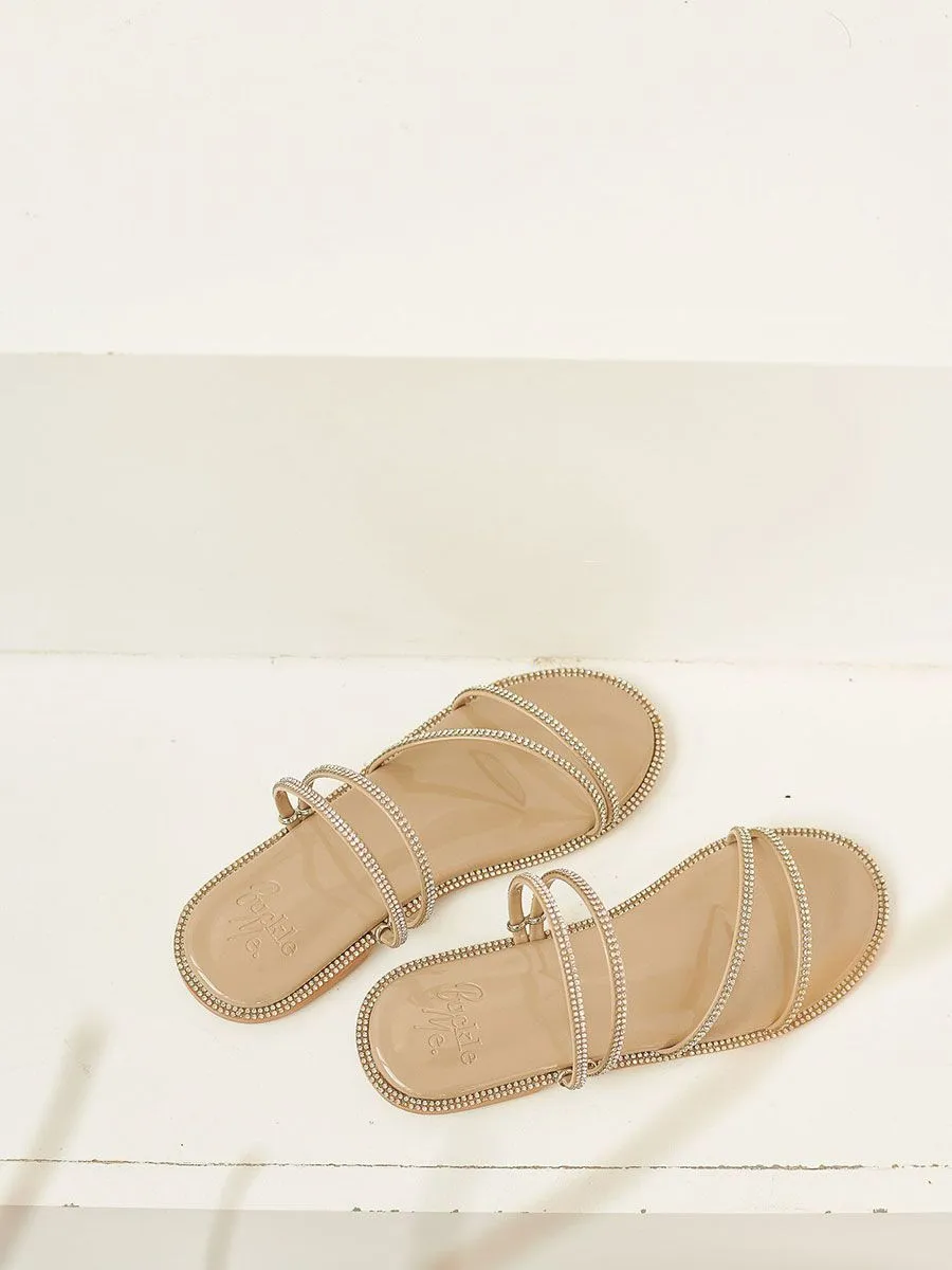 BUCKLE ME Sandals Twinkle BM19-TAUPE Taupe