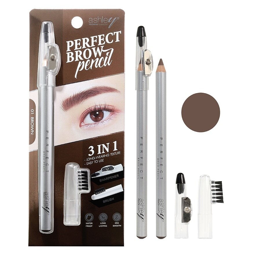 Ashley Perfect Brow Pencil 2.1g 01 - 01 Brown