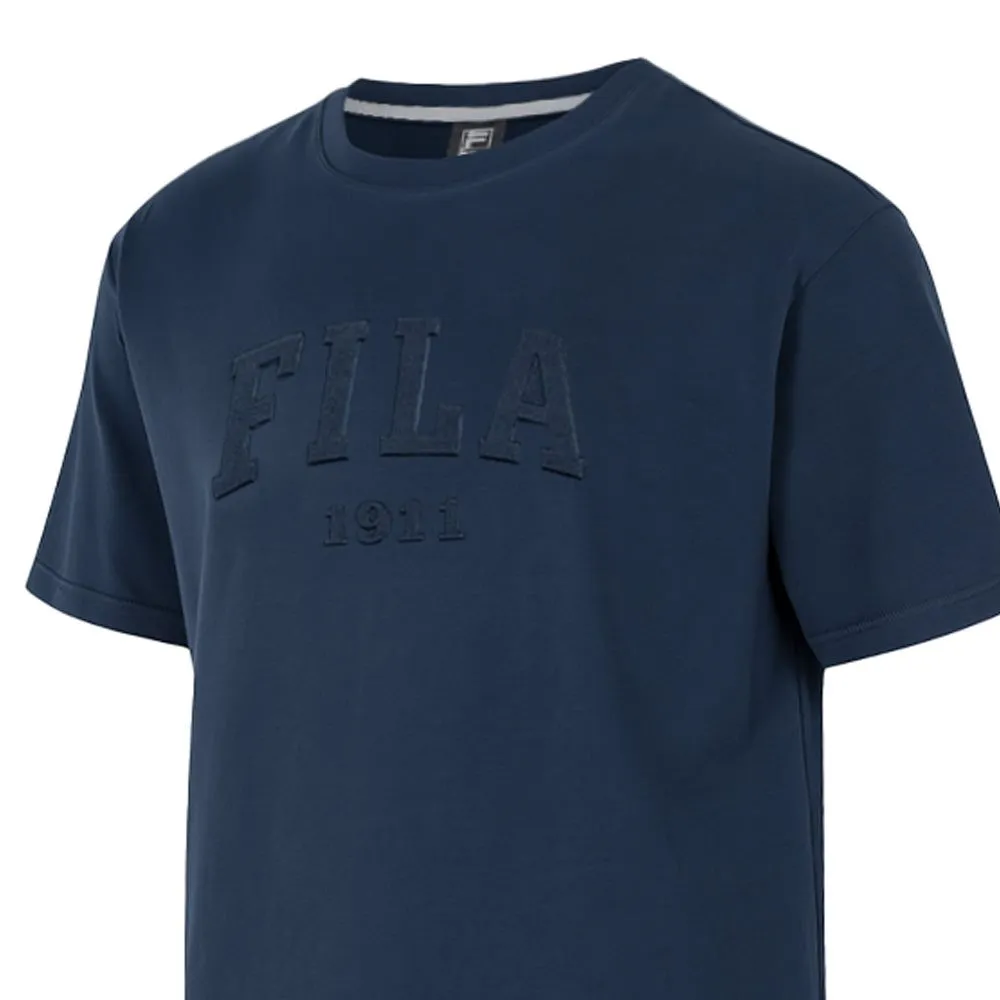 FILA Men T-Shirt Heritage Blue - FI039AP224ENTH