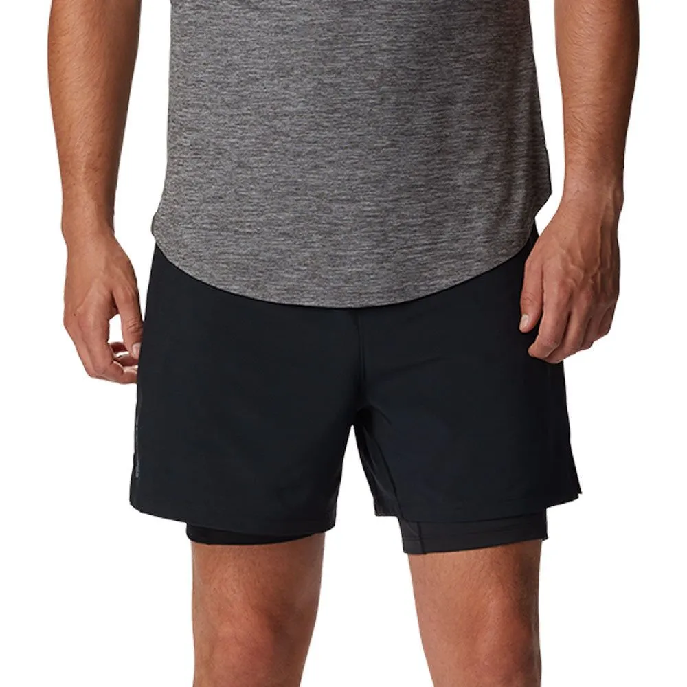 COLUMBIA Men Trail Running Shorts Endless Trail™ 2-In-1 Black - CO399AP834EHTH