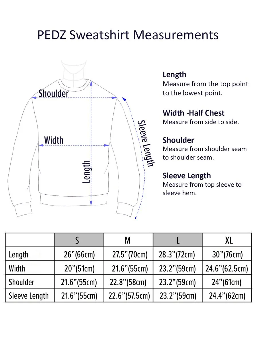 PEDZ WHITE  THE GREAT WAVE SWEATSHIRT