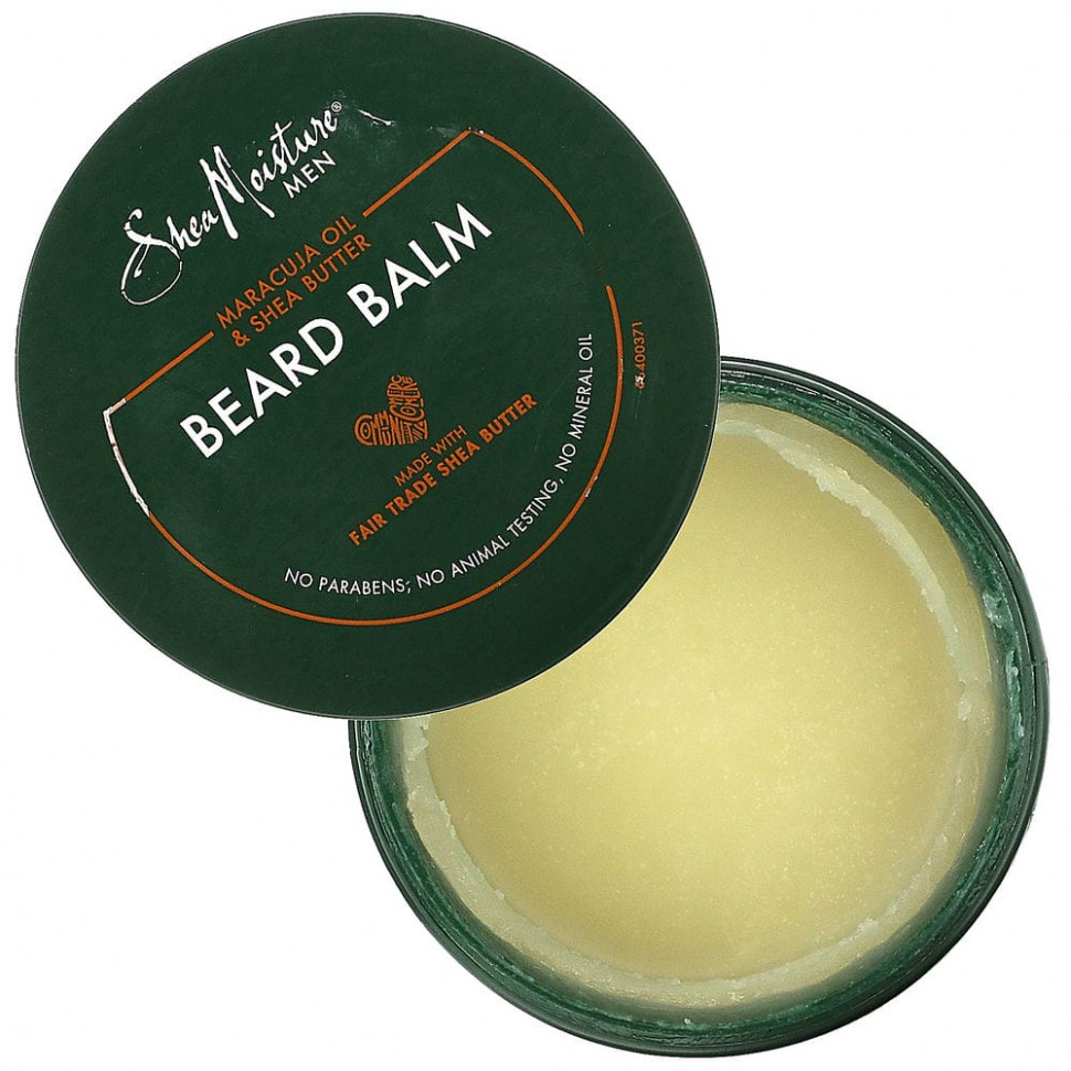 SheaMoisture, Для мужчин, бальзам для бороды, масло маракуйи и масло ши, 113 г (4 унции)