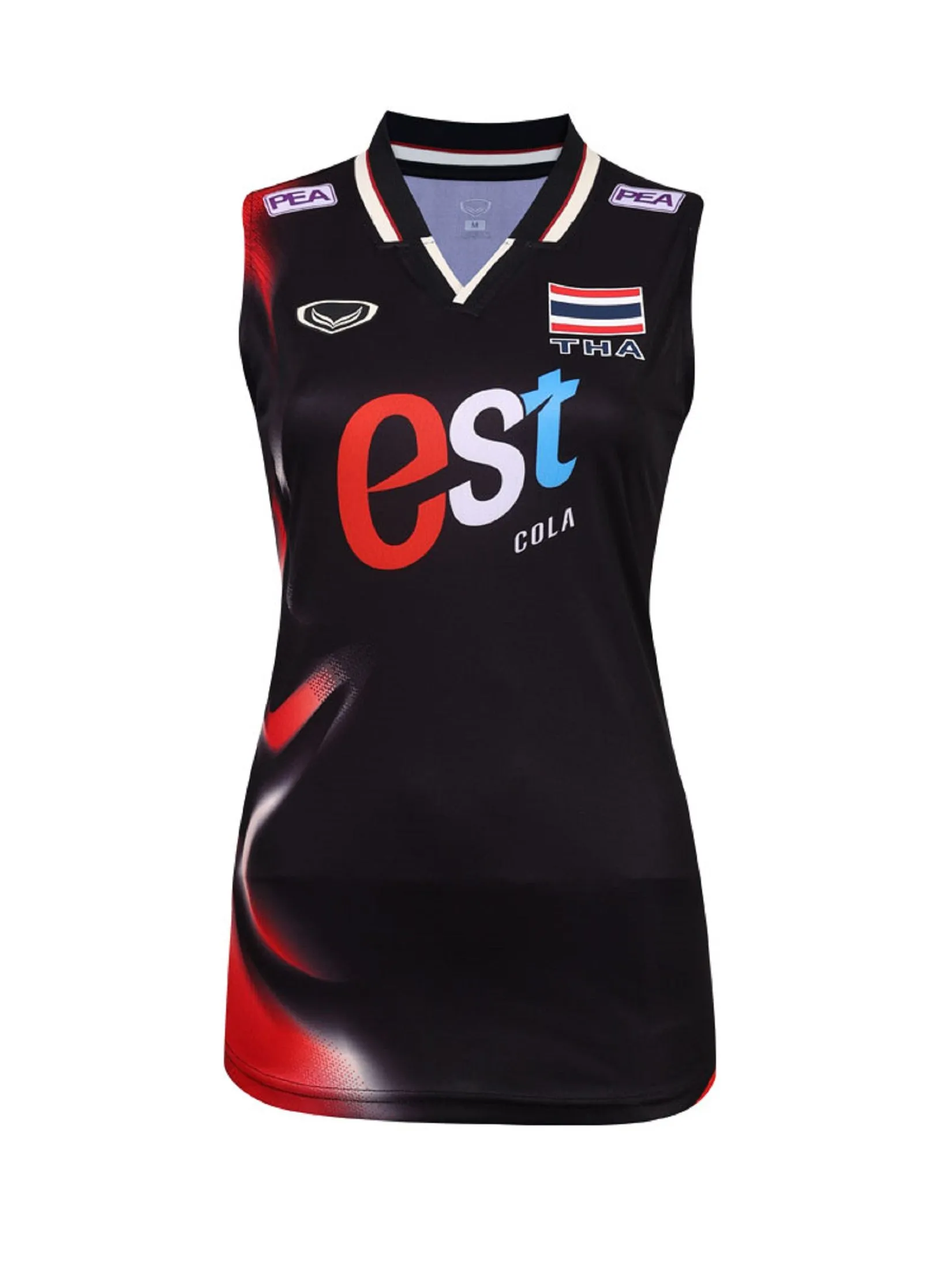 GRAND SPORT Black WOMEN Volleyball Jersey 2025