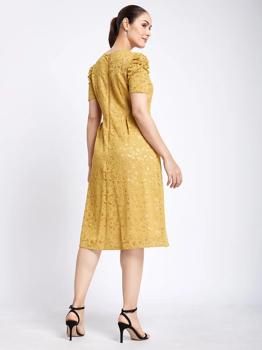 EXPRESSIONS Women Dress Short Sleeves