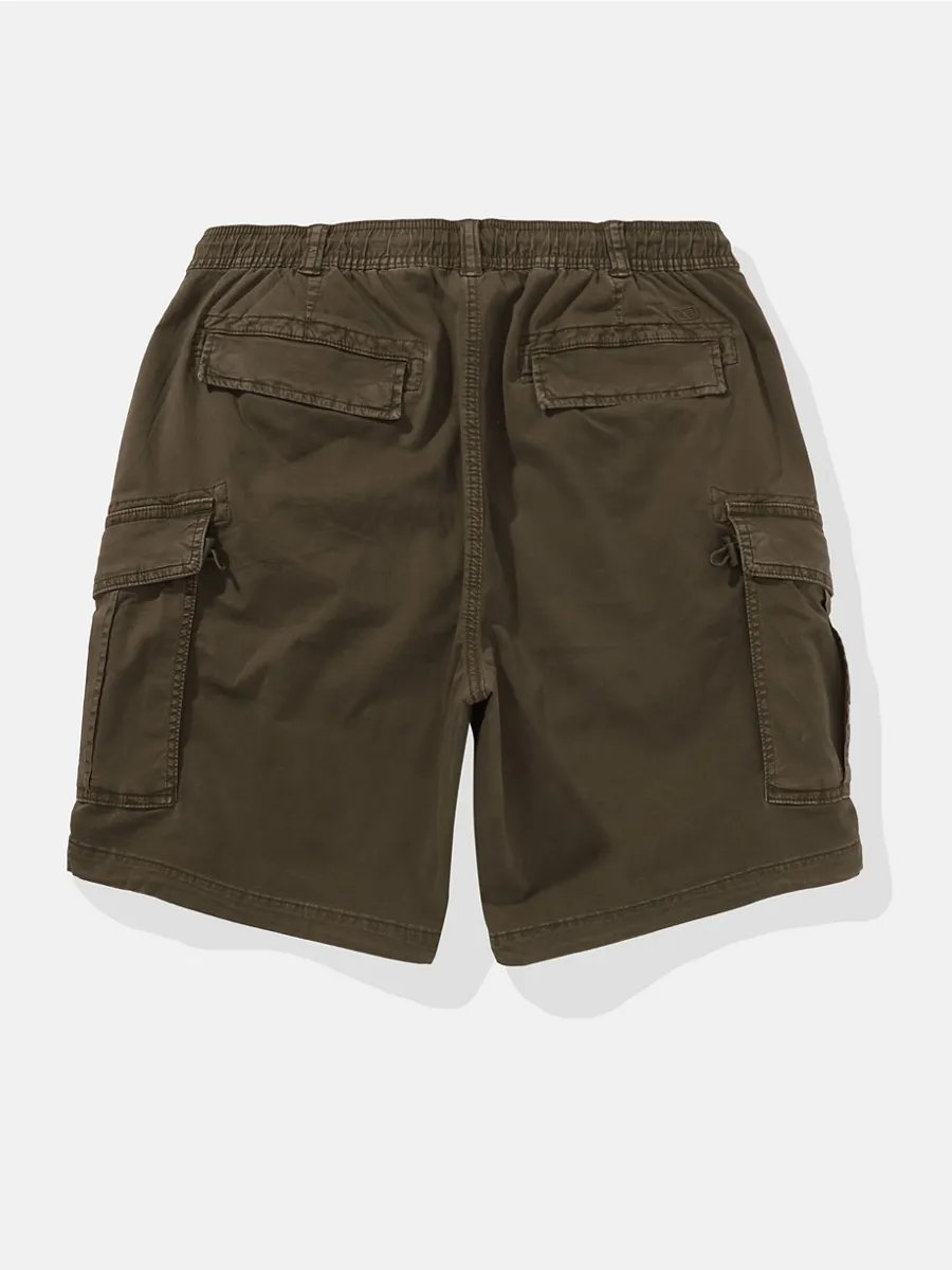 AMERICAN EAGLE MEN 7690 XAVIER PARACHUTE SHORT 320 OLIVE THERMAL