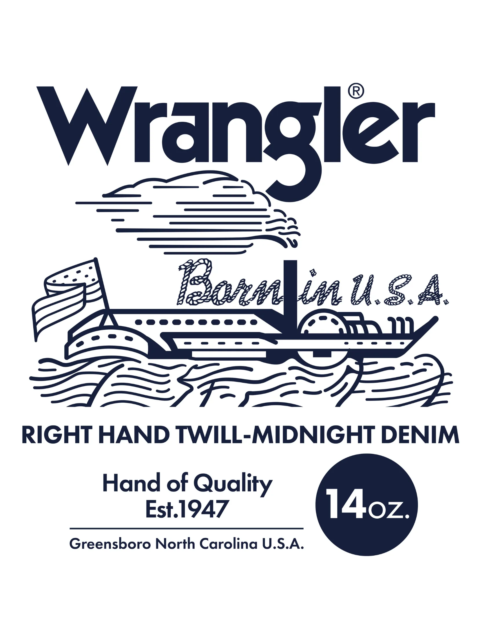 WRANGLER Men's Jeans Casey Jones Collection Mid MWZ Fit Midnight