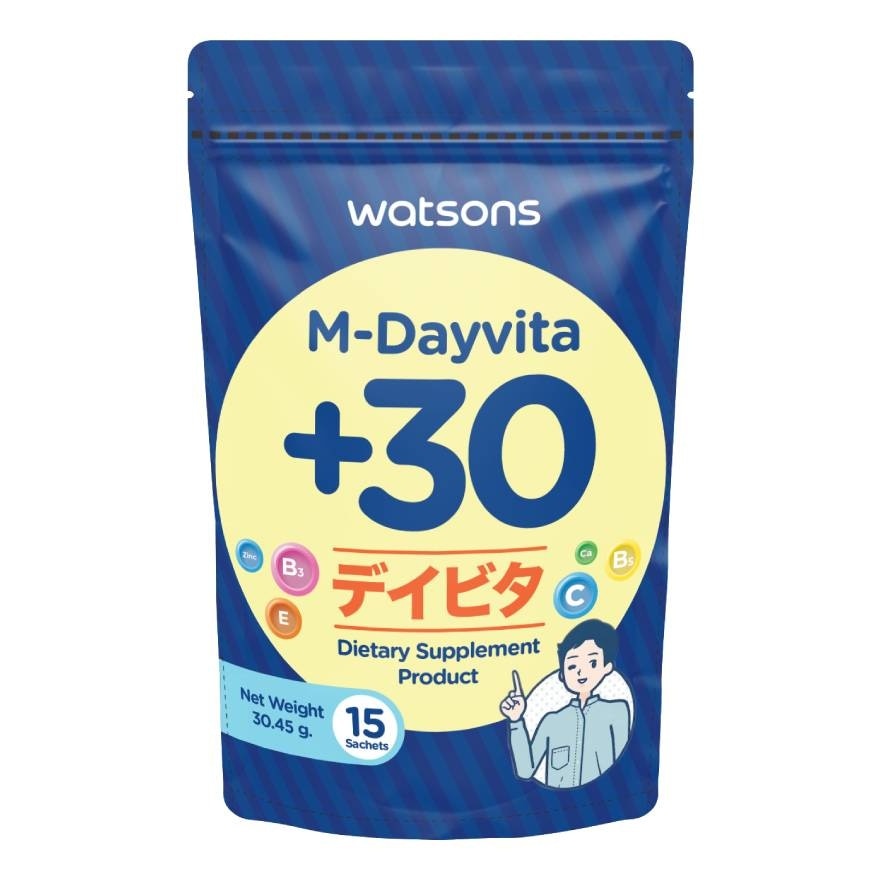 Watsons M-Dayvita +30 (Dietary Supplement Product) 15 Sachets