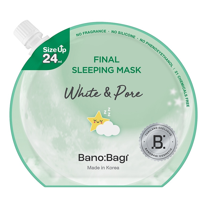 Banobagi Final Sleeping Mask White Pore 24 Ml. - Green