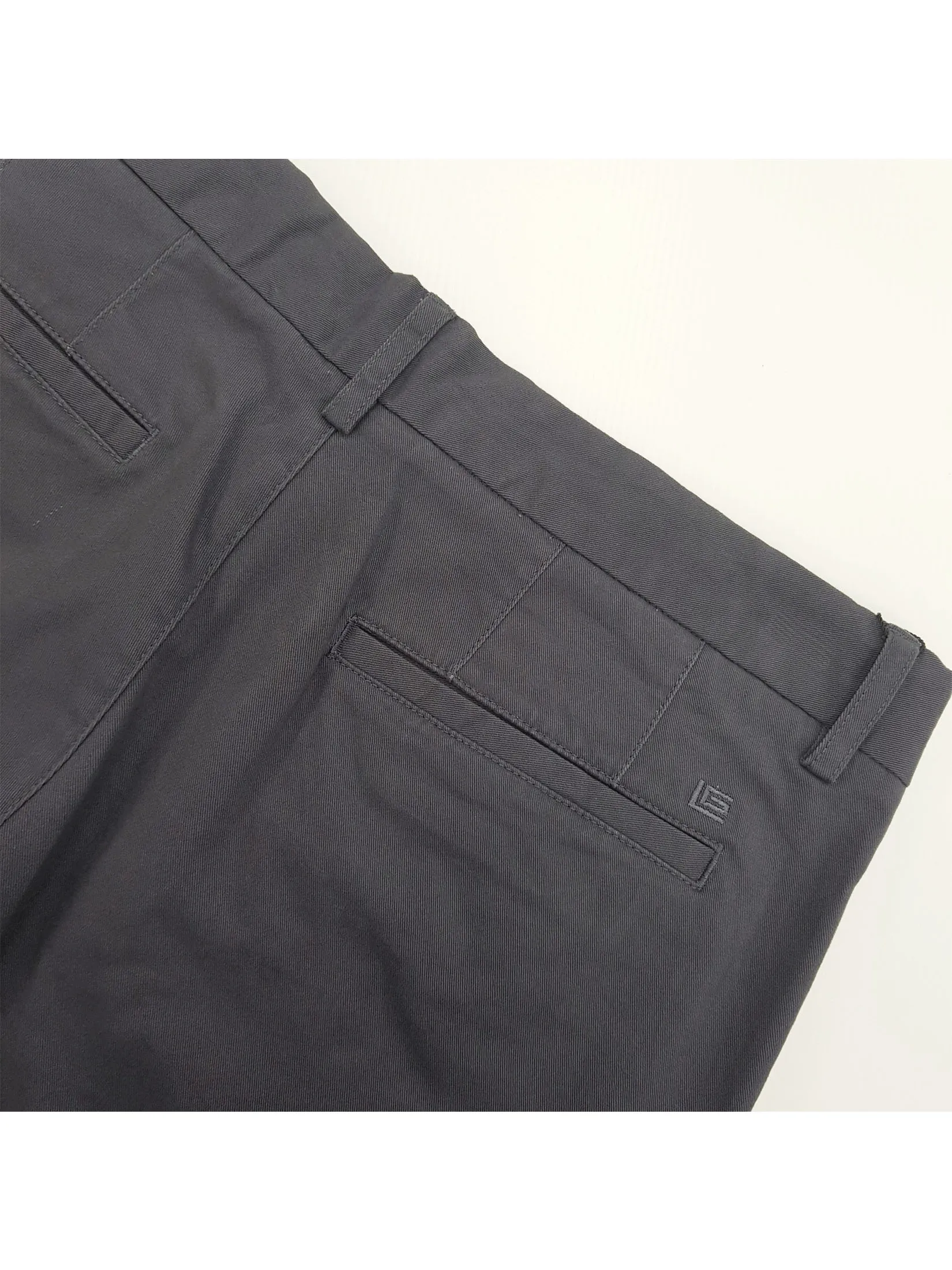 GUY LAROCHE MENWEAR Men’s Pants – Soft Touch, Comfortable, Structured Fabric, Slim Fit, Grey – Model BSC6301P5GY