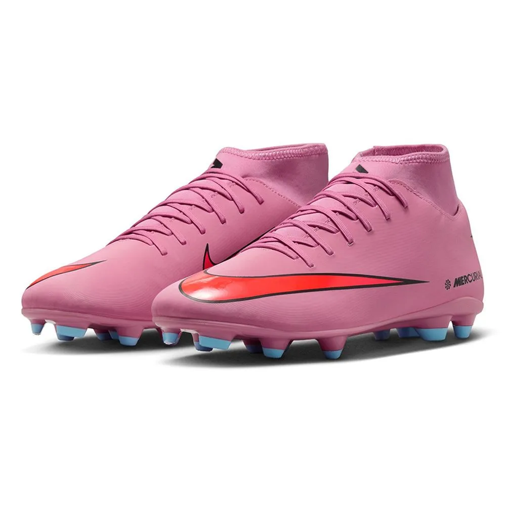 NIKE Mercurial Superfly 10 Club MG High-Top Men Football Shoes Red - NI083SH505ENTH