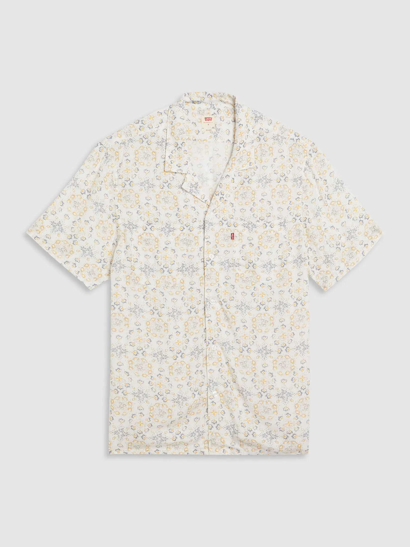 LEVI'S Men's Classic Camp Shirt Multi-Color
