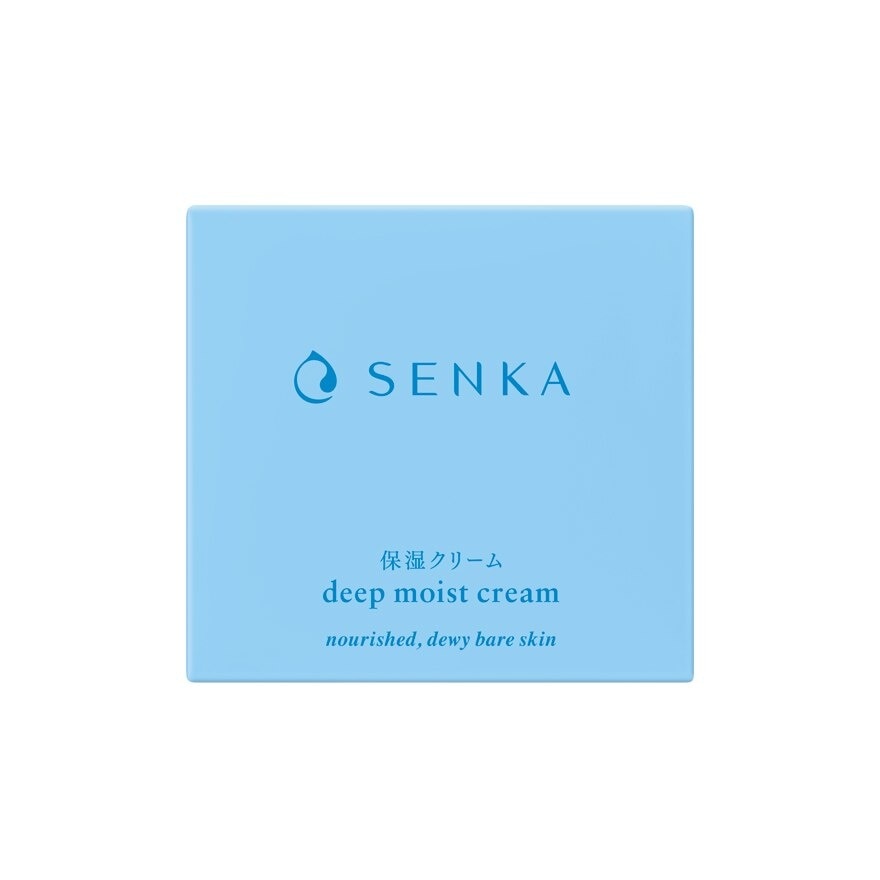 Senka Deep Moist Cream 50 G. ครีมบำรุงผิวหน้า ชุ่มชื่น ผิวกระจ่างใส