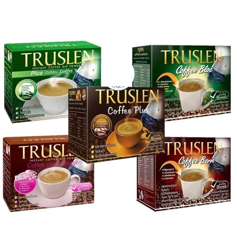 Зеленый чай Матча Латте с протеином Truslen 160 гр