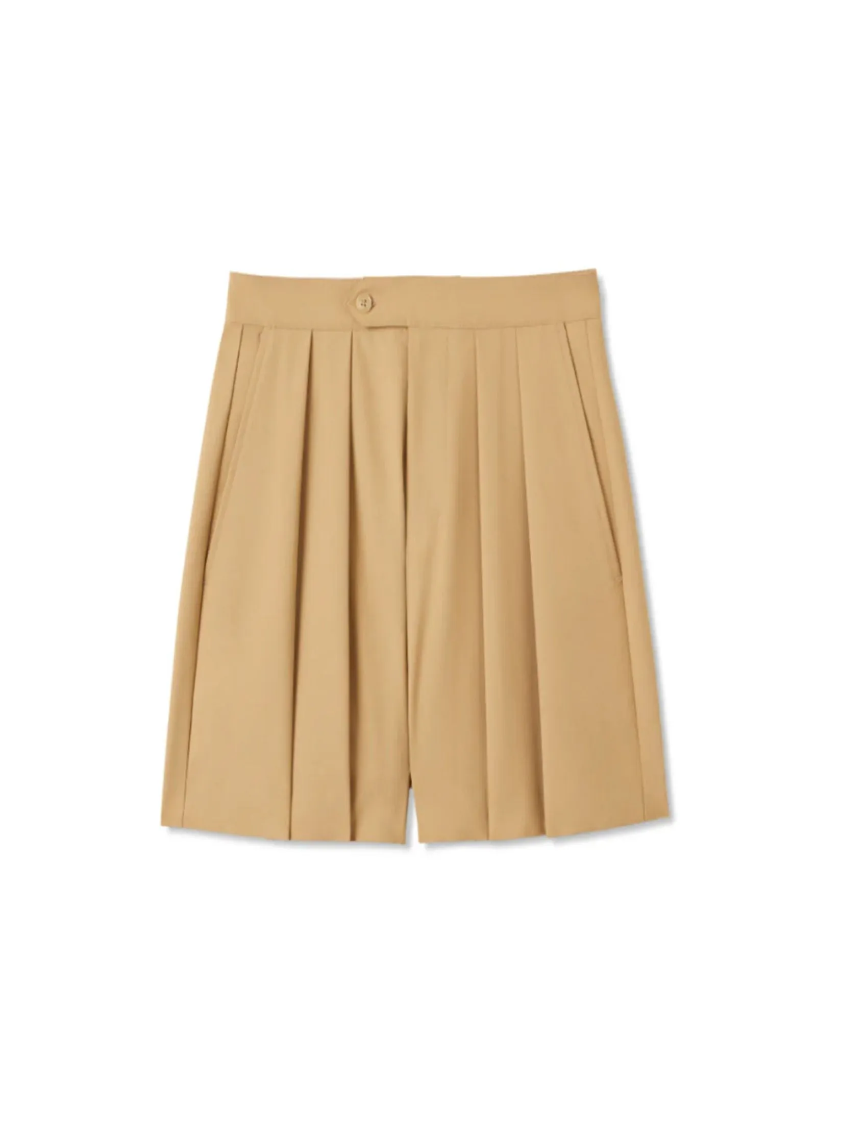 MALBON GOLF MARINA SHORTS IN CAMEL