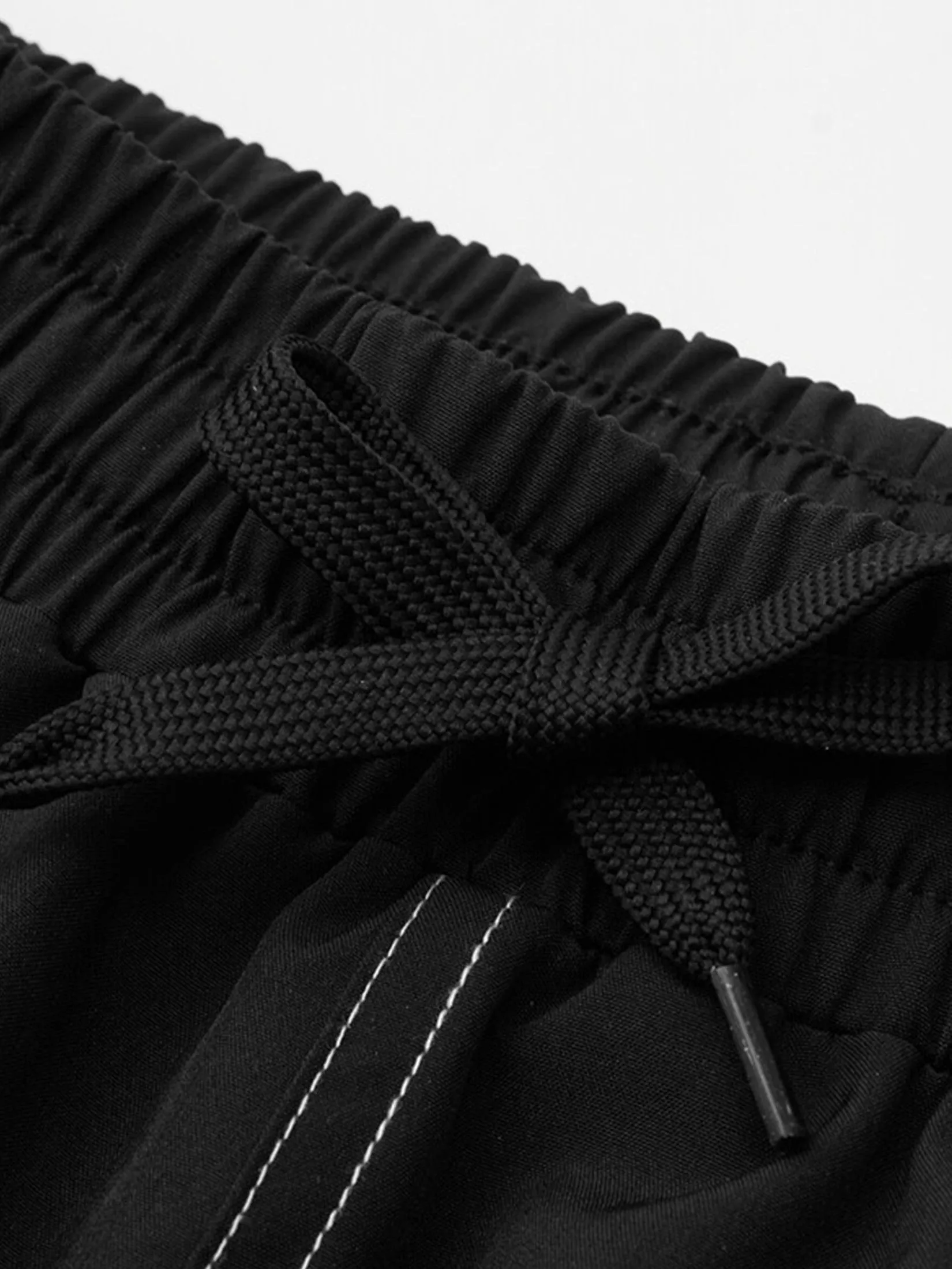 GIORDANO Women's Online Exclusive Elastic Waist Printed Shorts Black