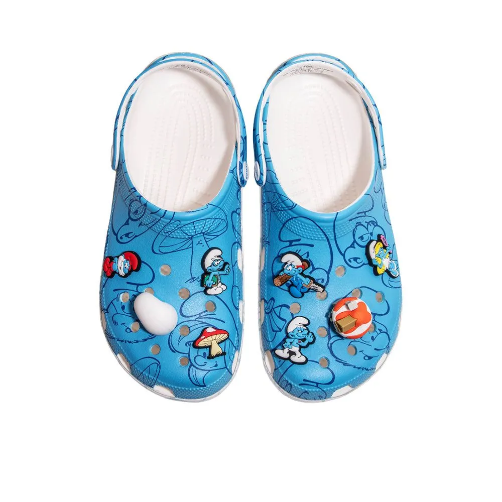 CROCS Unisex Casual Shoes Smurfs Classic Clog Blue - CR024SH848EKTH
