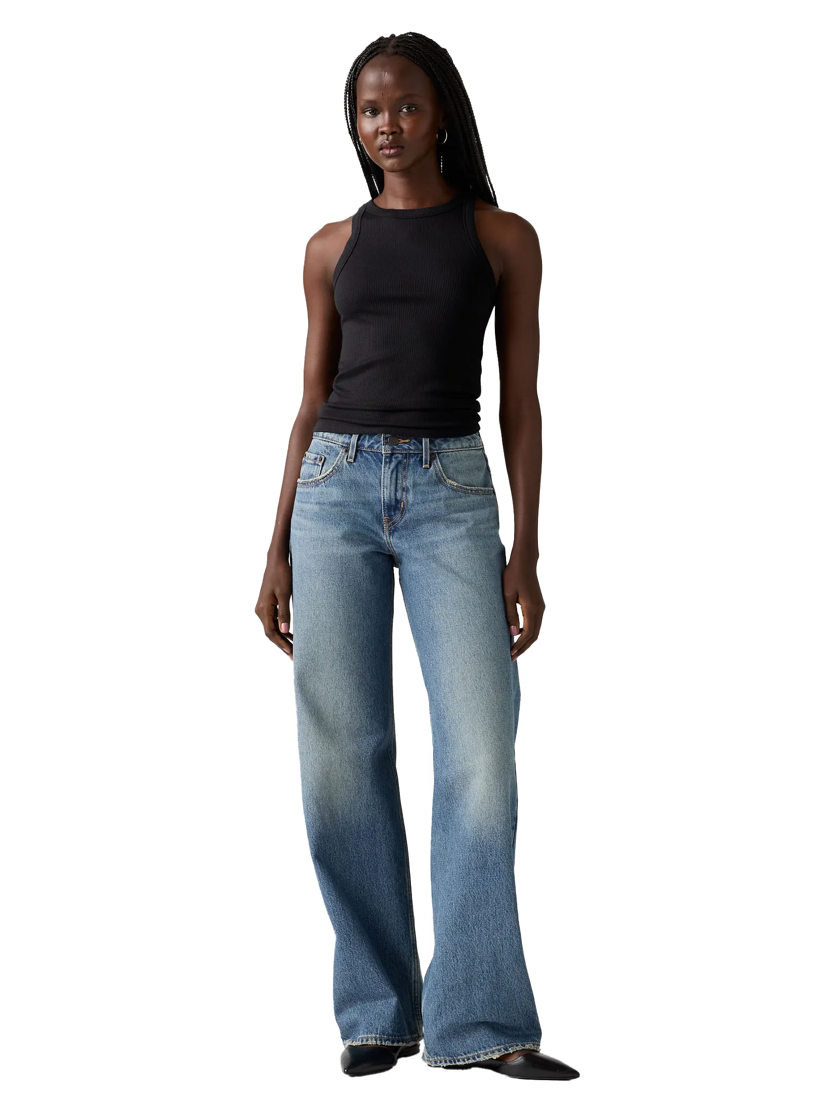 LEVI'S Women s Low Loose Blue