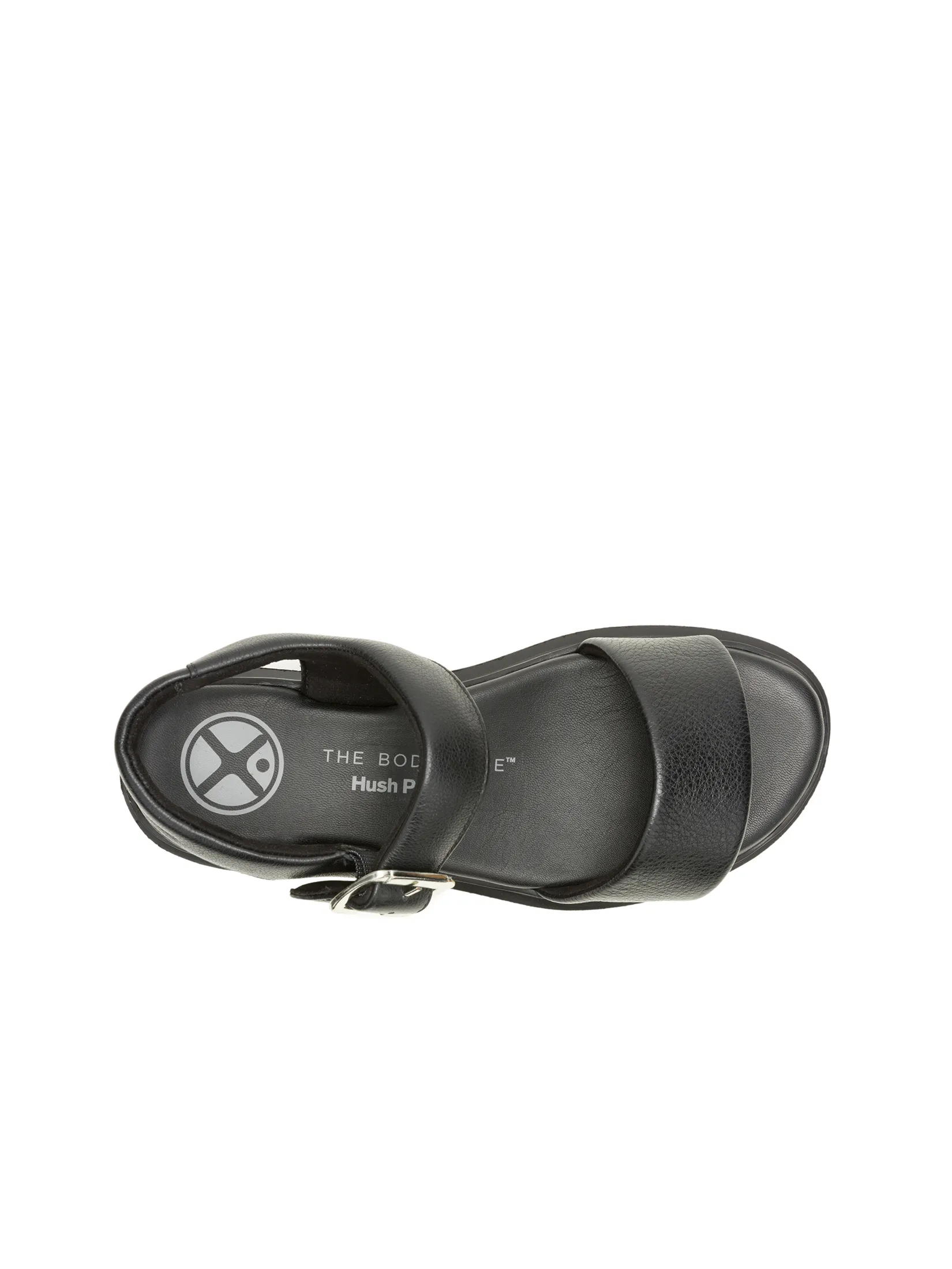 HUSH PUPPIES Women s Shoes Sandals Slingback  - BLACK