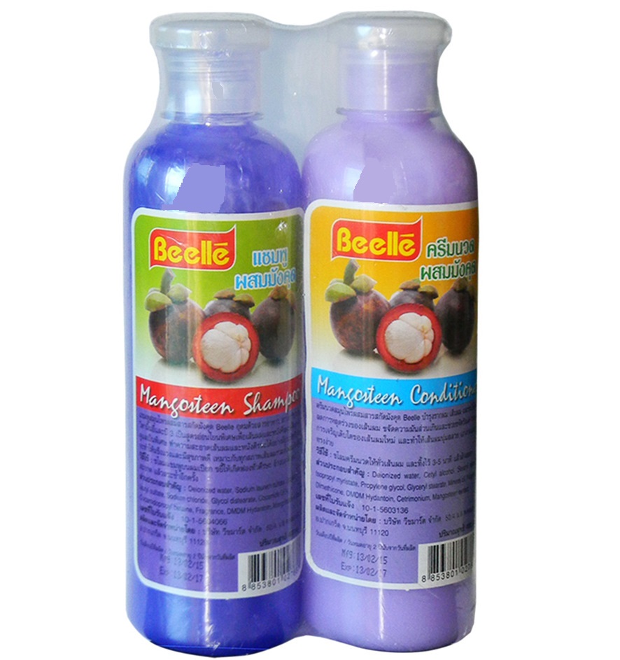 Шампунь и кондиционер с мангостином Beelle 400 и 400 мл