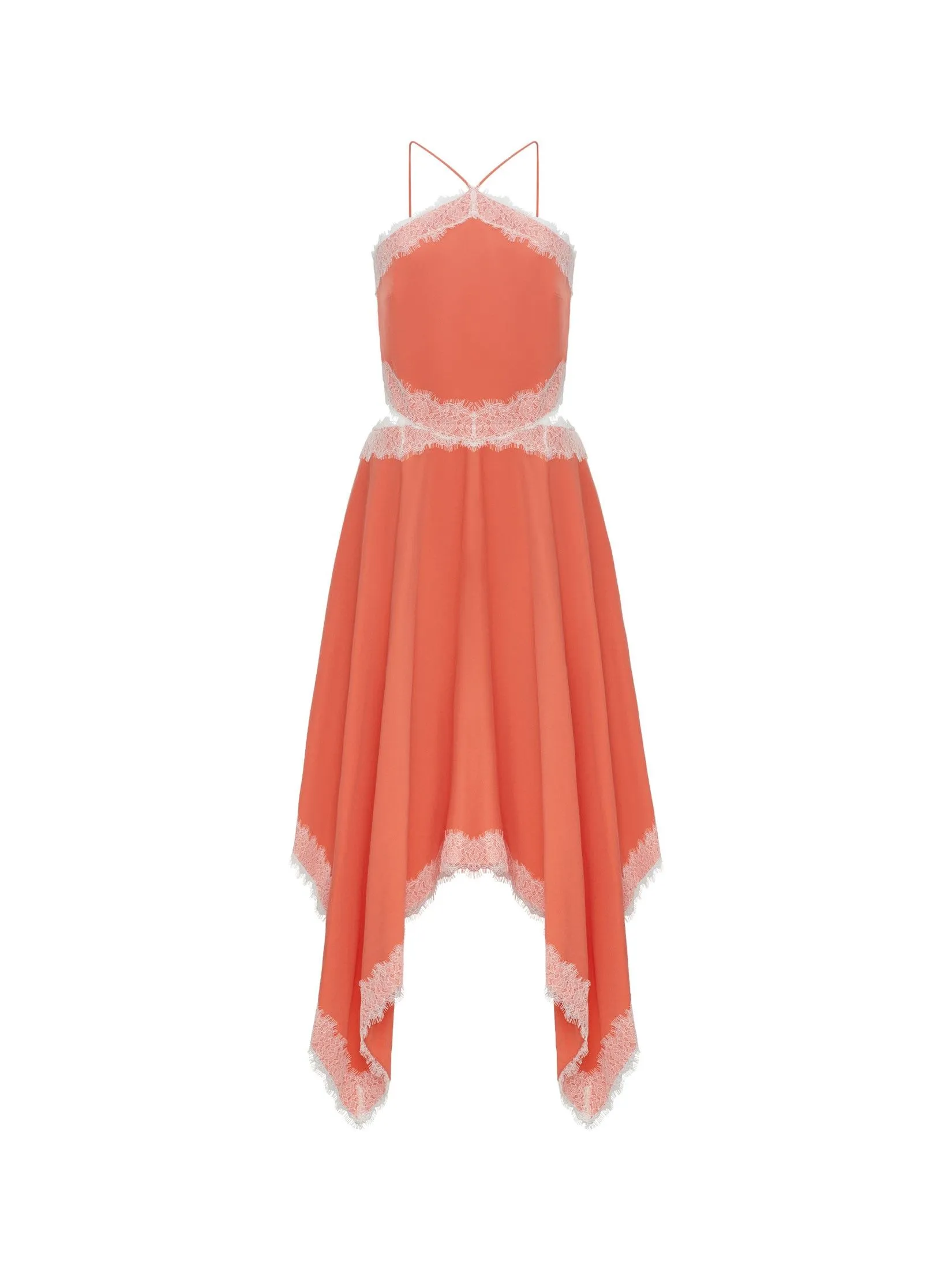 ASV (AW24)Lola Women Handkerchief Dress Orange