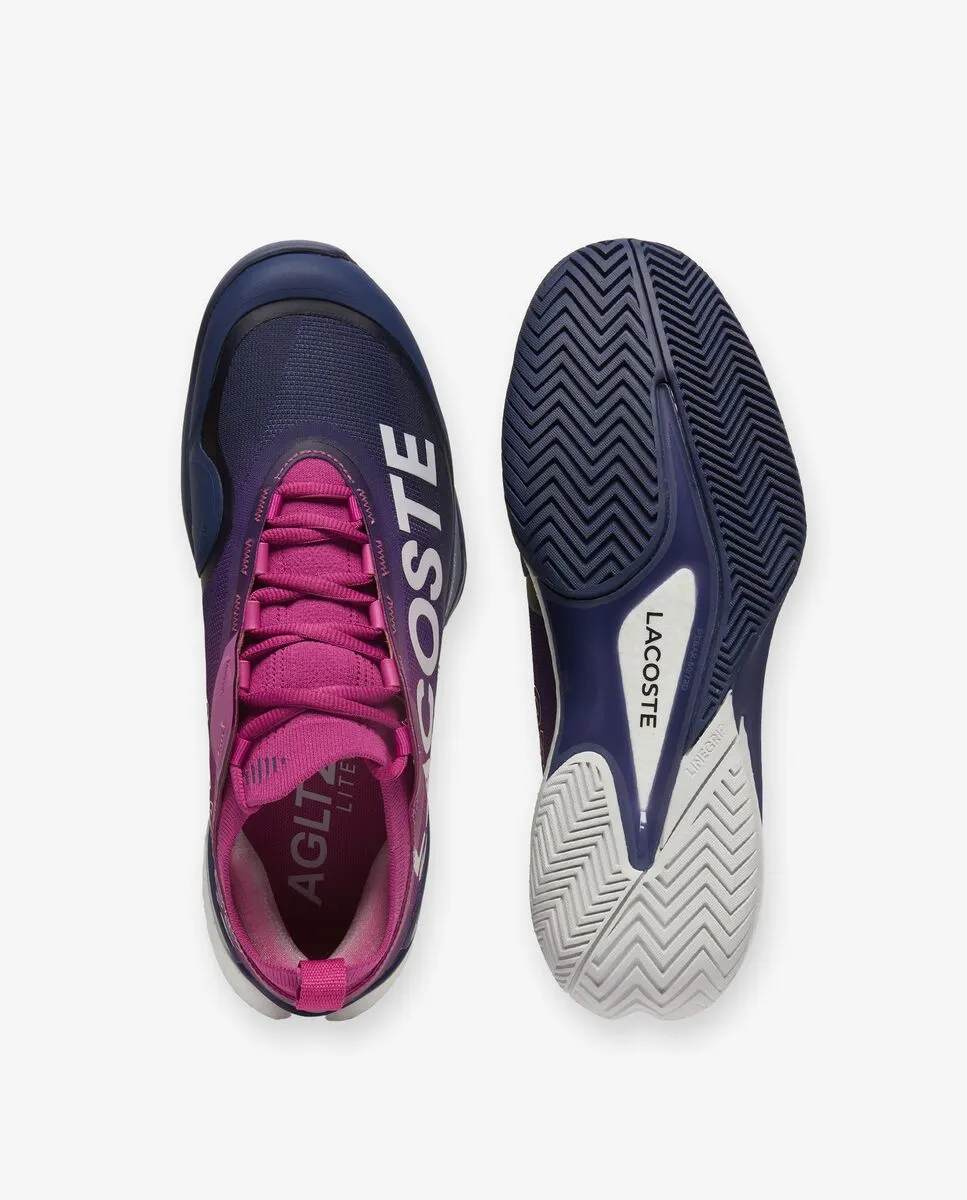 LACOSTE Men’s AG-LT25 Lite Tennis Shoes Pink