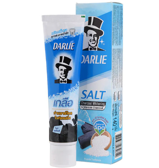 Отбеливающая зубная паста Уголь и Соль Darlie (Дарли) 35, 80 или 140 гр