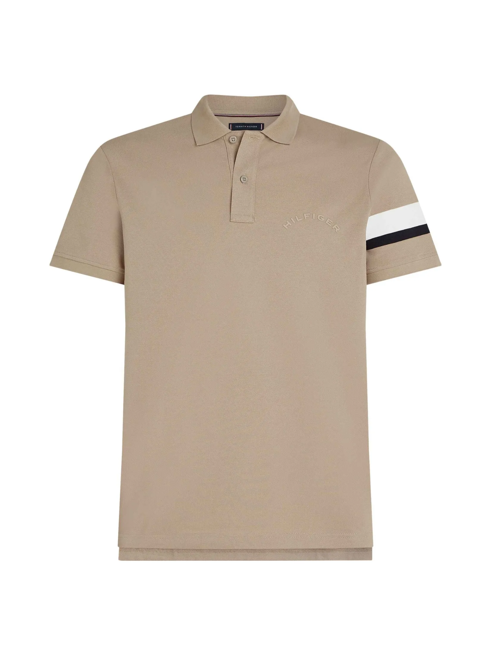 TOMMY HILFIGER Men POLO BROWN Regular