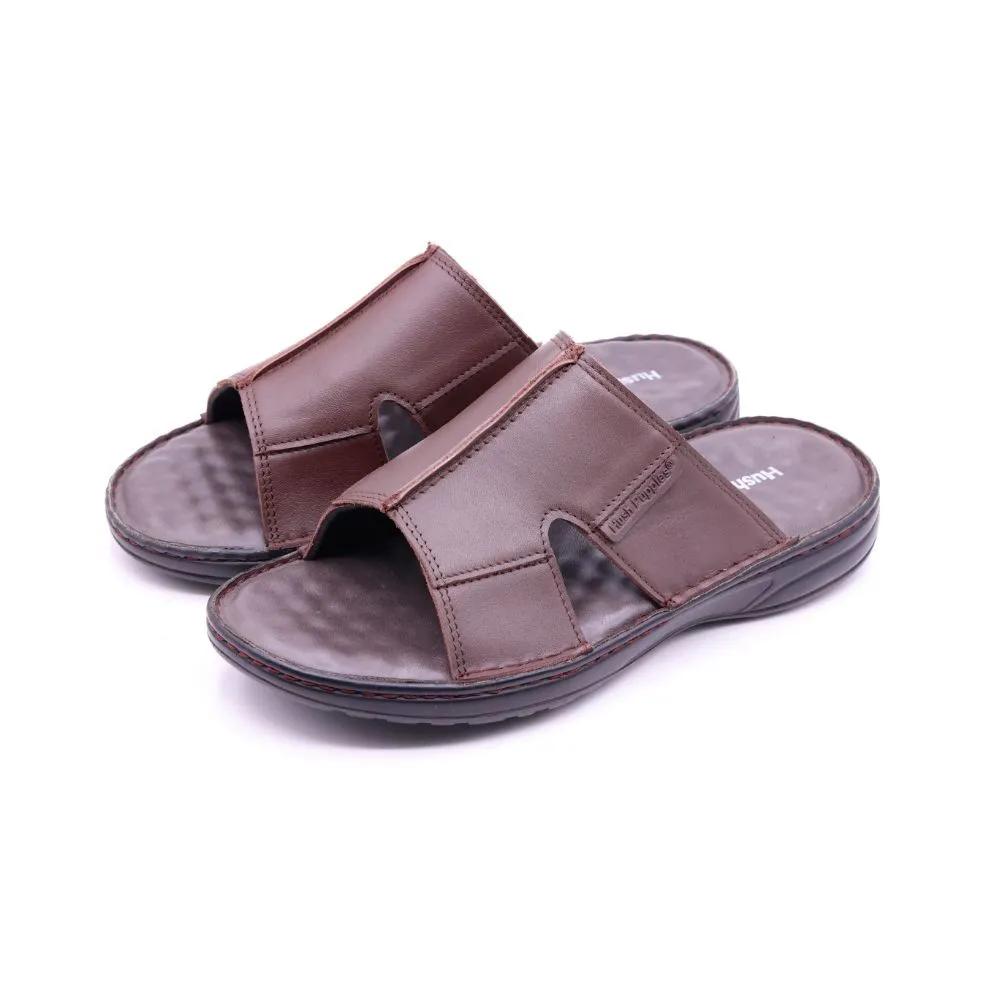 HUSH PUPPIES Men's Shoes Model Kennocha HP 8HSFB76B2F - BROWN Sandals Slides