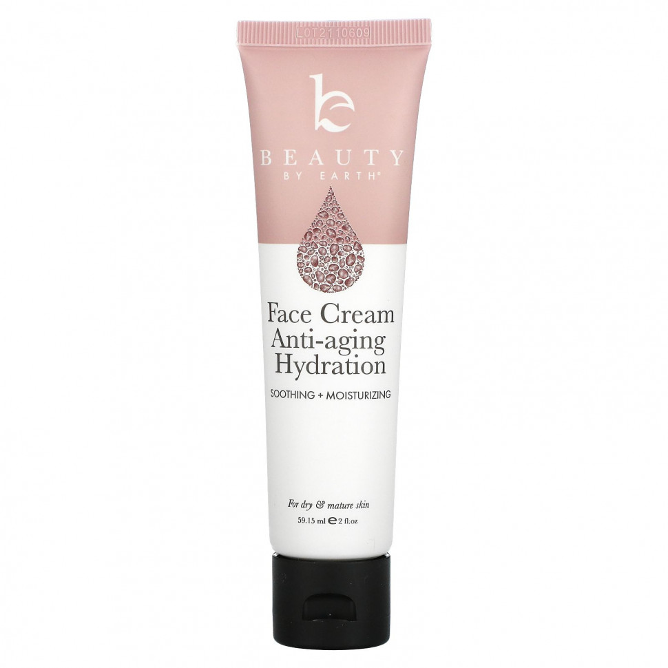 Beauty By Earth, Face Cream Anti-Aging Hydration, 2 fl oz (59.15 ml)
